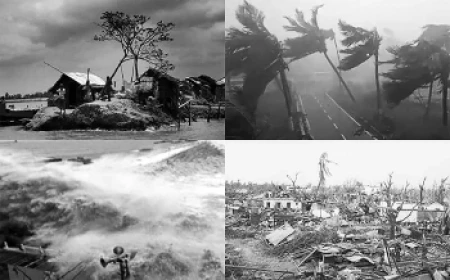 মানব ইতিহাসে সবচেয়ে ভয়াবহ প্রাকৃতিক দুর্যোগগুলি।